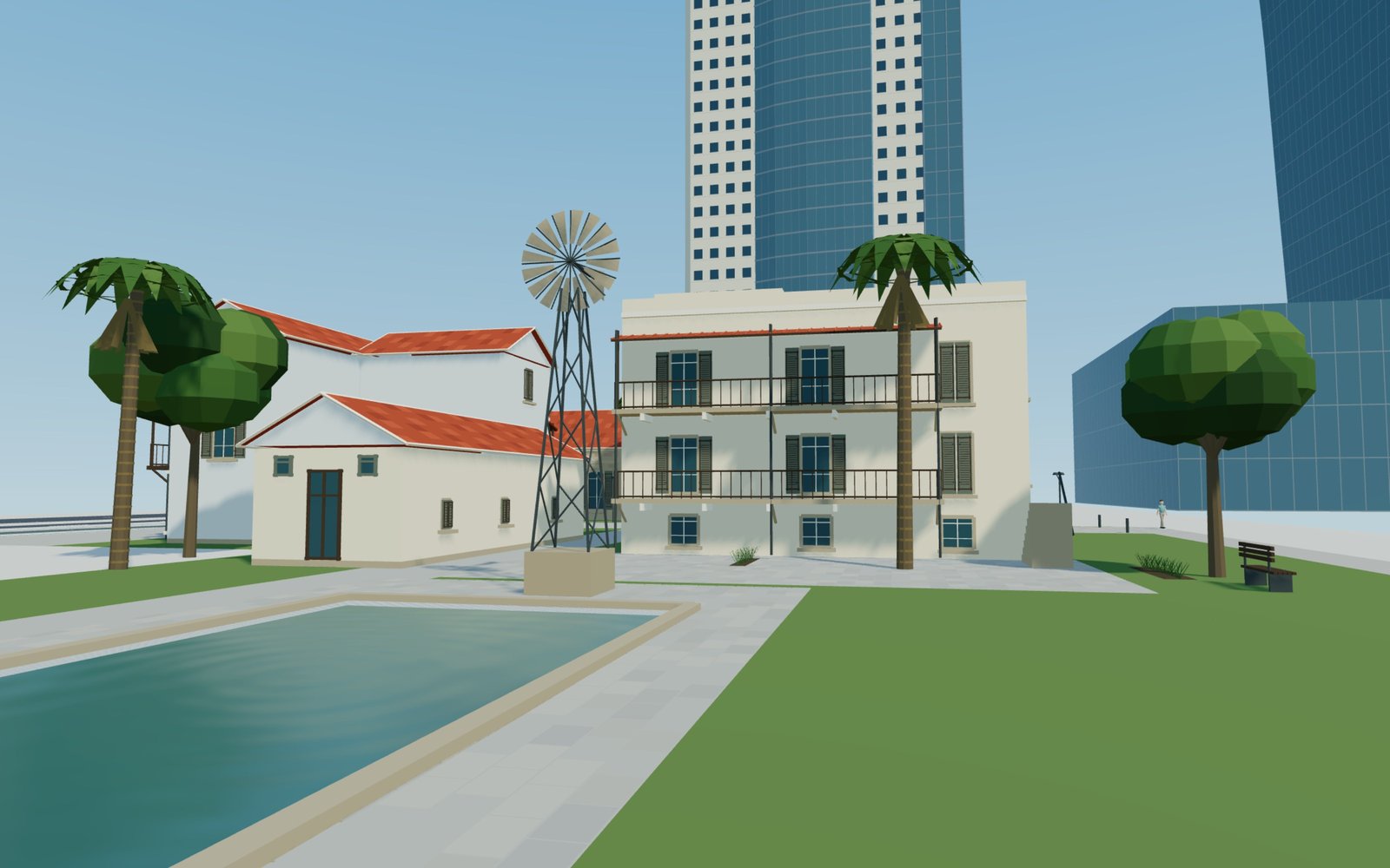 Sarona pond